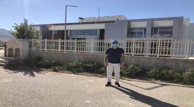 Kaymakam, tebdili kıyafetle Kovid-19 denetimi yaptı