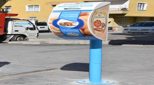 Kayseri'de bayat ekmek kutularıyla 4 ton ekmeğin israfı engellendi 