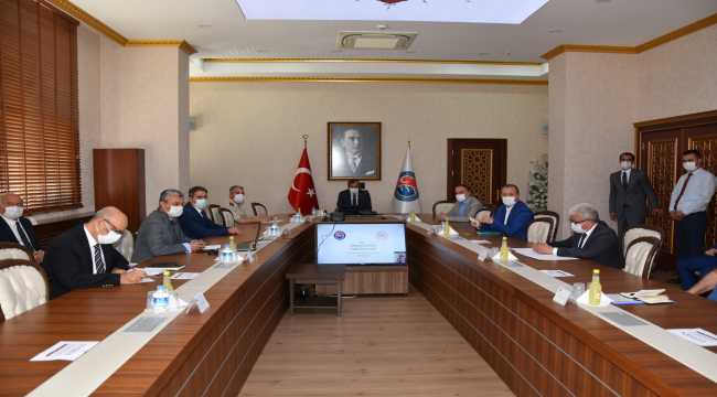 Kırıkkale'de İl Pandemi Koordinasyon Kurulu toplandı