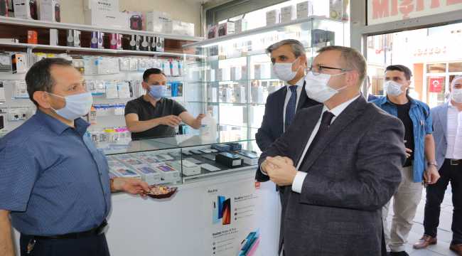 Kırıkkale, Kayseri, Sivas, Kırşehir ve Yozgat'ta Kovid-19 tedbirlerine ilişkin denetim