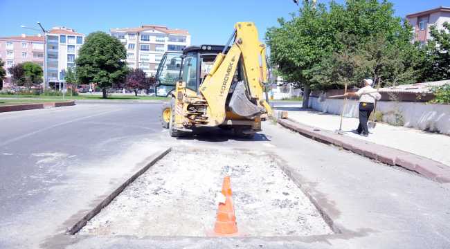 Kırşehir Belediyesinin alt ve üst yapı çalışmaları
