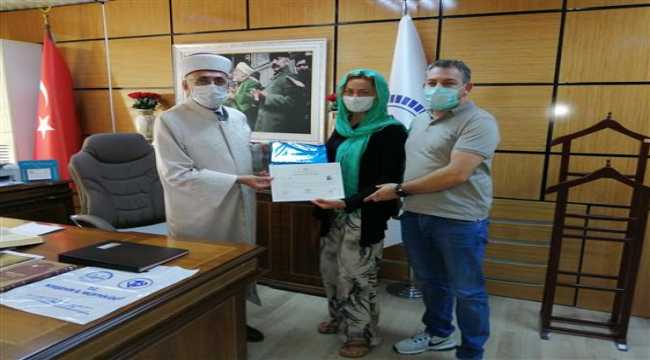 Kırşehir'de ihtida merasimi düzenlendi