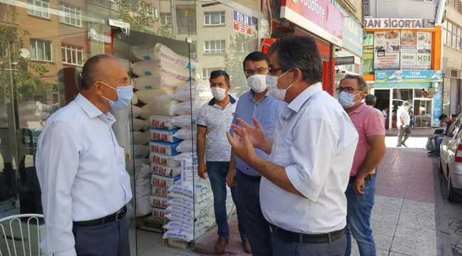 Kırşehir'de Kovid-19 denetimi
