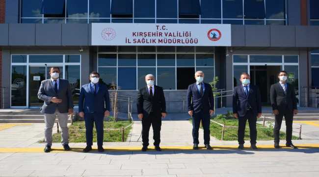 Kırşehir Valisi İbrahim Akın'dan kurum ziyaretleri