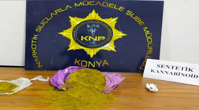 Konya'da uyuşturucu operasyonunda 5 şüpheli yakalandı