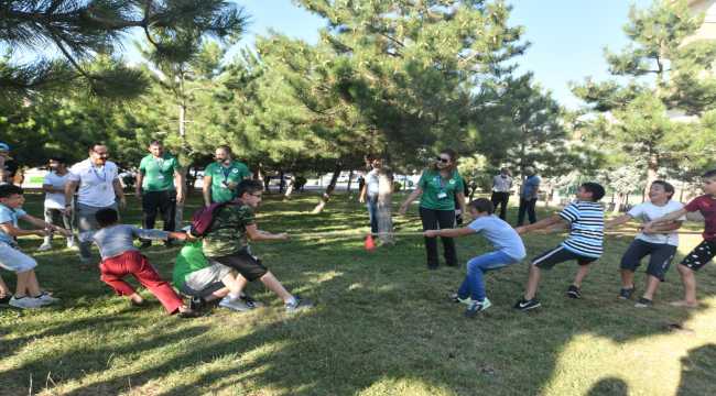 Mamak'ta unutulmaya yüz tutan mahalle oyunları yeniden hayat buldu