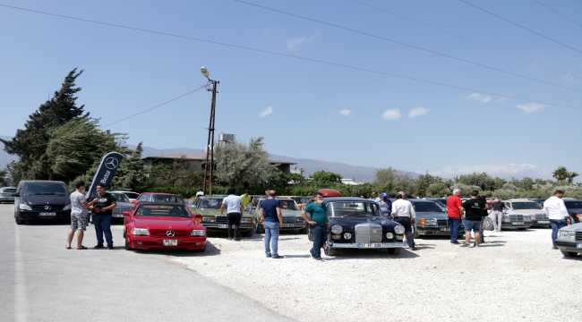 Mercedes tutkunları Hatay'da buluştu