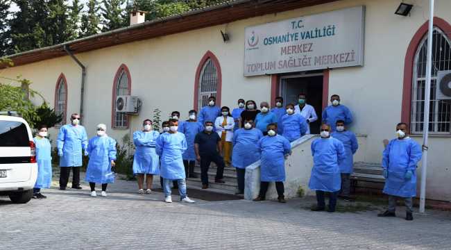 Osmaniye'de 66 kişilik 28 filyasyon ekibi 24 saat çalışıyor