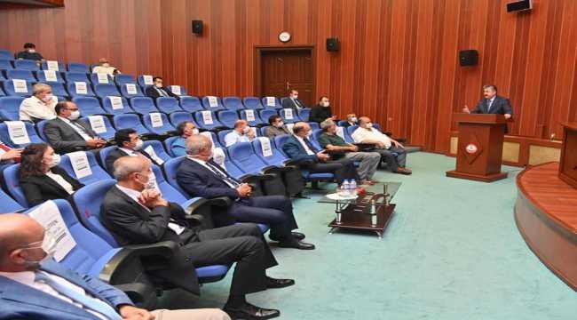 Osmaniye'de Kovid-19 süreci değerlendirme toplantısı yapıldı