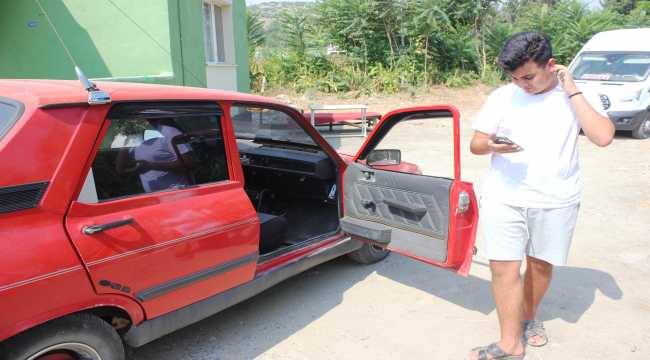 Osmaniye'de üniversite öğrencisi, 1999 model otomobili sesli komutla çalıştıran yazılım geliştirdi