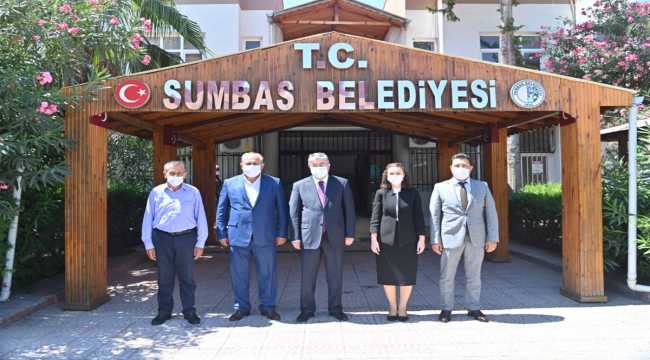 Osmaniye Valisi Erdinç Yılmaz'dan ziyaret
