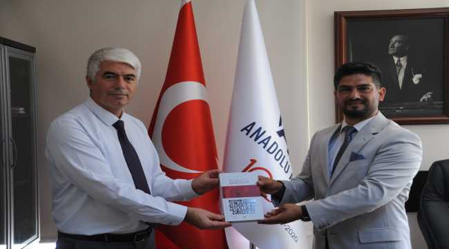 ŞEGAFED Genel Başkan Yardımcısı Zeki Kılınç'tan AA'ya ziyaret