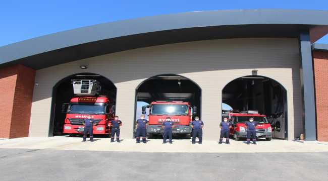 Seydişehir merkez itfaiye istasyonu, yeni hizmet binasına taşındı 