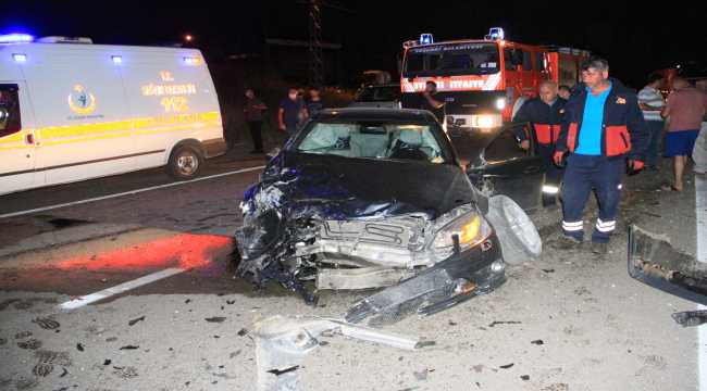 Sivas'ta trafik kazası: 3 yaralı