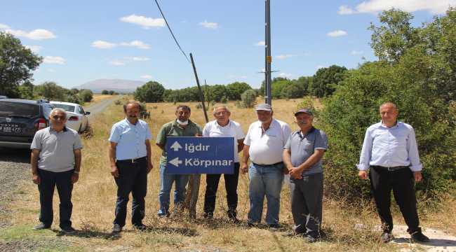 Zara Ziraat Odası Başkanı Şimşek'ten köy gezileri 