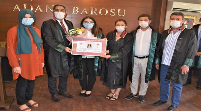 Adana Barosu’nda ruhsat töreni
