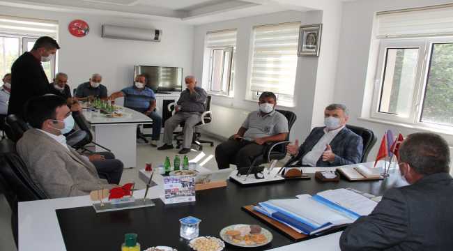 AK Parti Konya Milletvekili Akyürek, Yalıhüyük'ü ziyaret etti