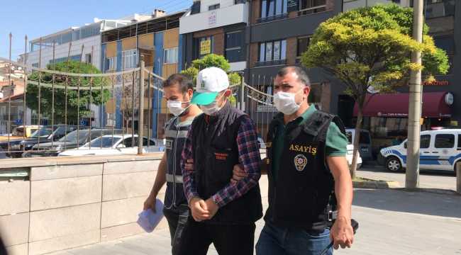 Eskişehir'de elektronik eşya hırsızlığı şüphelisi tutuklandı