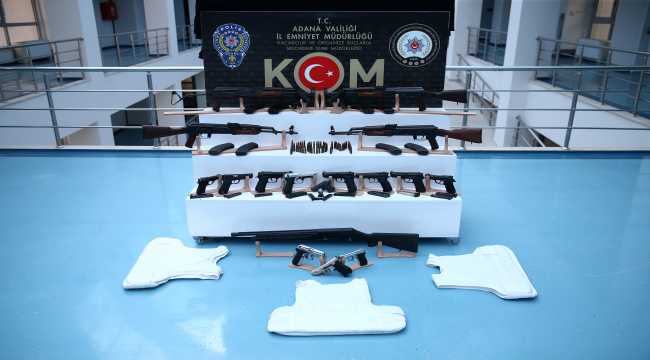 Adana'da organize suç örgütü operasyonu: 25 gözaltı