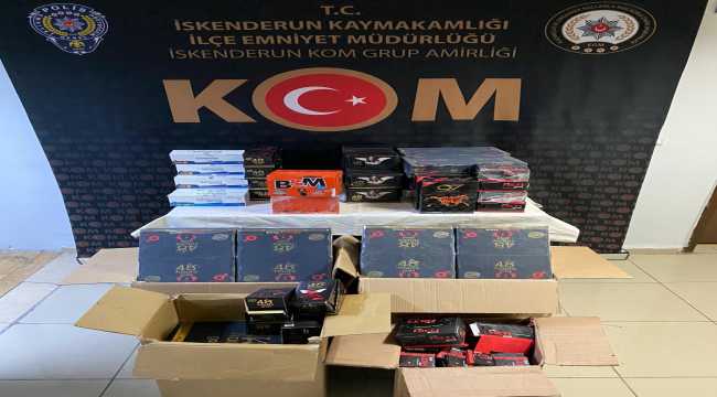 İskenderun'da uyuşturucuyla mücadele çalışmaları