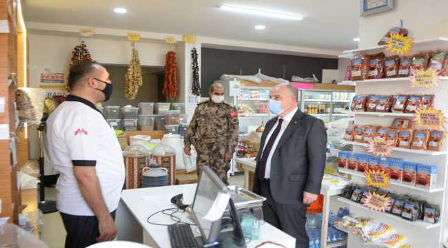 Kahramanmaraş'ta Kovid-19 denetimi