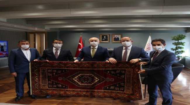 Karapınar heyetinden Ankara ziyaretleri