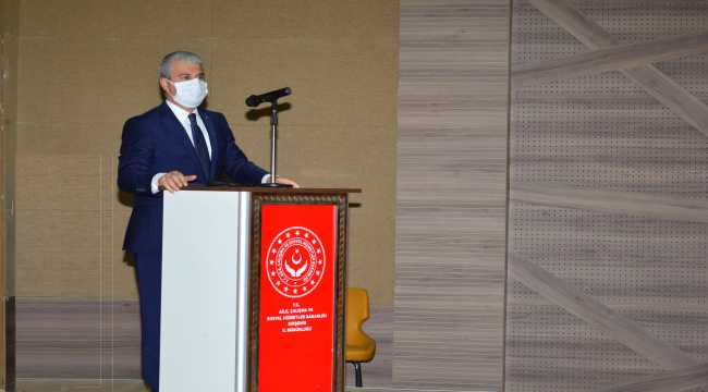 Kırşehir'de kadına yönelik şiddetle mücadele toplantısı