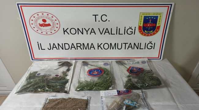 Konya'da uyuşturucu operasyonu