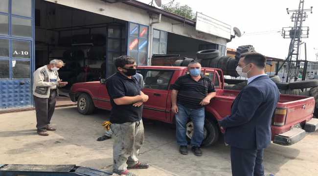 Koyulhisar Kaymakamı Doğan'dan esnaf ziyareti