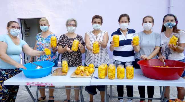 Mezitli'de üretici kadınlardan 