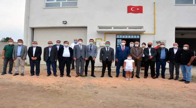 Mihalıççık'ta doğal gaz kullanımına başlandı