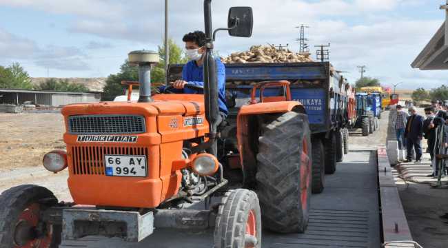 Yozgat'ta 23. Dönem Pancar Alım Kampanyası başladı