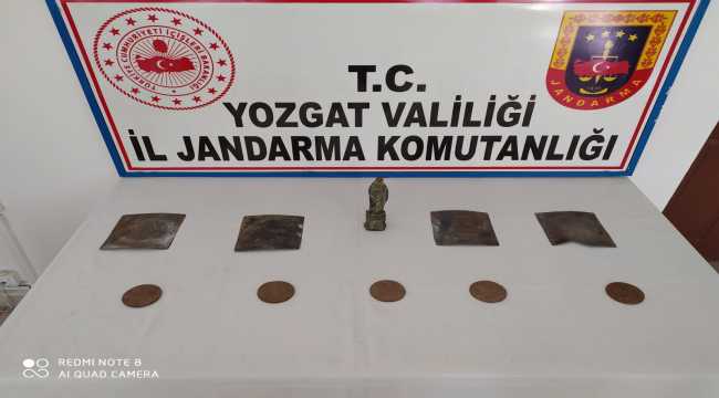 Yozgat'ta tarihi eser kaçakçılığı operasyonu