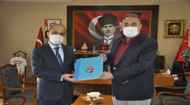 AA Adana Bölge Müdürü Firik'ten, Adana Emniyet Müdürü İnci'ye ziyaret
