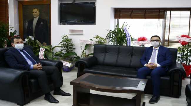 AA'dan Gençlik ve Spor İl Müdürü Ali İhsan Kabakcı'ya ziyaret