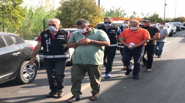 Tefeci operasyonunda 11 kişi tutuklandı