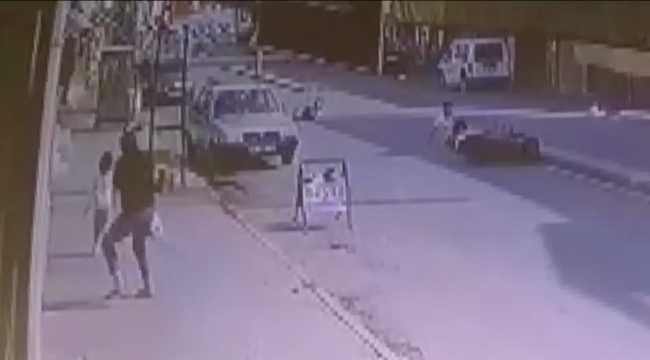 Adana'da yayaya çarpıp kaçan motosikletin sürücüsü güvenlik kamerası sayesinde yakalandı