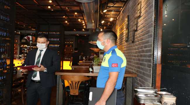 Adana, Mersin, Hatay ve Osmaniye'de eğlence yerleri ile restoranlarda Kovid-19 denetimi