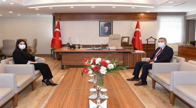 AK Parti Genel Başkan Yardımcısı Sarıeroğlu'ndan, Adana Valisi Elban'a ziyaret 