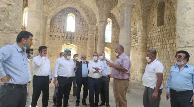 AK Parti Hatay Milletvekili Yayman, Samandağ'da incelemelerde bulundu
