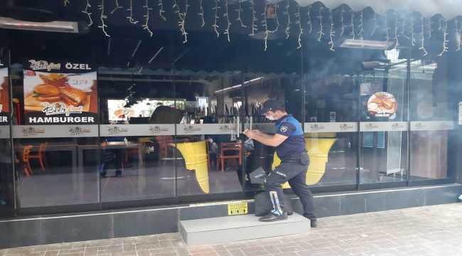 Alanya'da Kovid-19 tedbirlerine uymayan 90 işletmeye para cezası