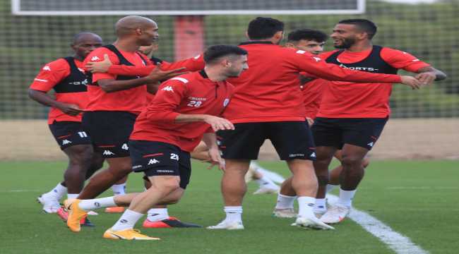 Antalyaspor'da Medipol Başakşehir maçı hazırlıkları
