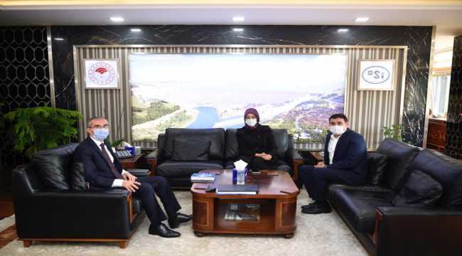 Başkent ziyaretinde Hüyük'ün DSi yatırımları ele alındı