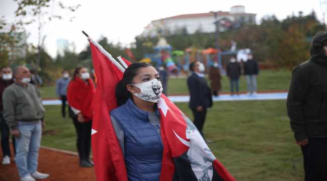 Başkentte Şule Çet Parkı'nın açılışı yapıldı