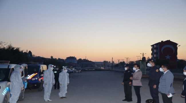 Çeltik Kaymakamlığı Kovid-19'lu öğrencinin sınava katılmasını sağladı