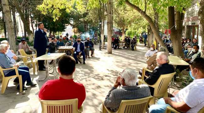 CHP Niğde Milletvekili Gürer, patates üreticileriyle bir araya geldi