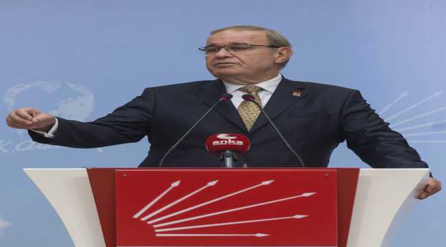 CHP Sözcüsü Öztrak, MYK toplantısına ilişkin açıklama yaptı: