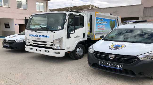 Çiçekdağı Belediyesi, araç filosunu güçlendiriyor