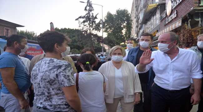 Eski CHP Milletvekili Muharrem İnce, Mersin'i ziyaret etti