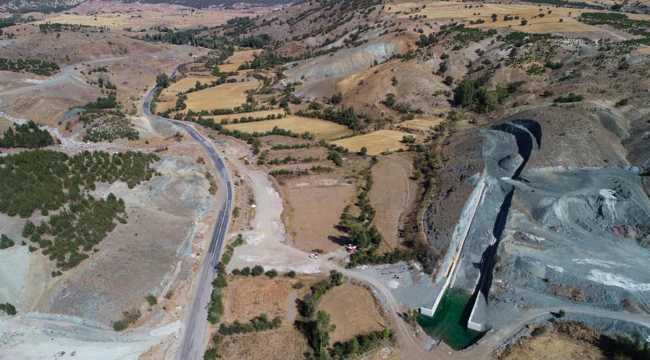 Eymir Göleti çalışmaları sürüyor
